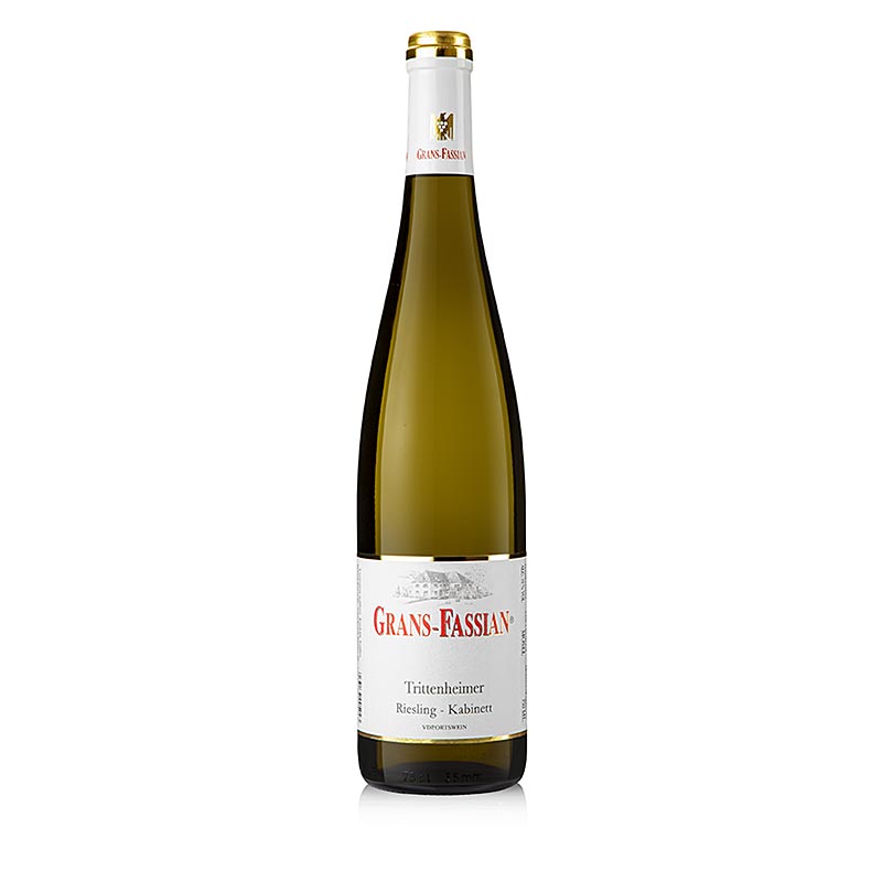 2019 Trittenheimer Riesling Kabinett Riesling, sladky, 9,5 % obj., Grans-Fassian - 750 ml - Lahev 2019 Trittenheimer Riesling Kabinett Riesling, sladky, 9,5 % obj., Grans-Fassian - 750 ml - Lahev