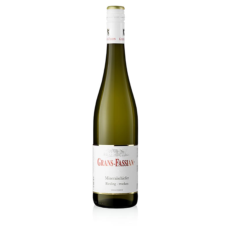 2023 Mineralschiefer Riesling, suchy, 12 % obj., Grans-Fassian - 750 ml - Lahev 2023 Mineralschiefer Riesling, suchy, 12 % obj., Grans-Fassian - 750 ml - Lahev