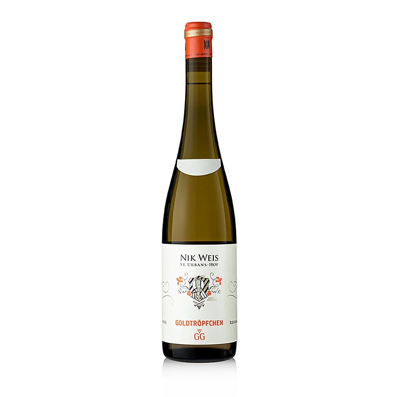 2022 Goldtropfchen Riesling GG, suchy, 12 % obj., Nik Weis - 750 ml - Flasa 2022 Goldtropfchen Riesling GG, suchy, 12 % obj., Nik Weis - 750 ml - Flasa