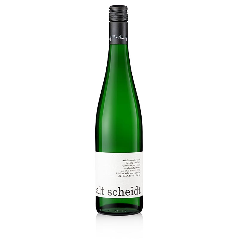 2022 Alt Scheidt Saar Riesling, halfthurr, 9,5% rummal, Lauer - 750 ml - Flaska 2022 Alt Scheidt Saar Riesling, halfthurr, 9,5% rummal, Lauer - 750 ml - Flaska