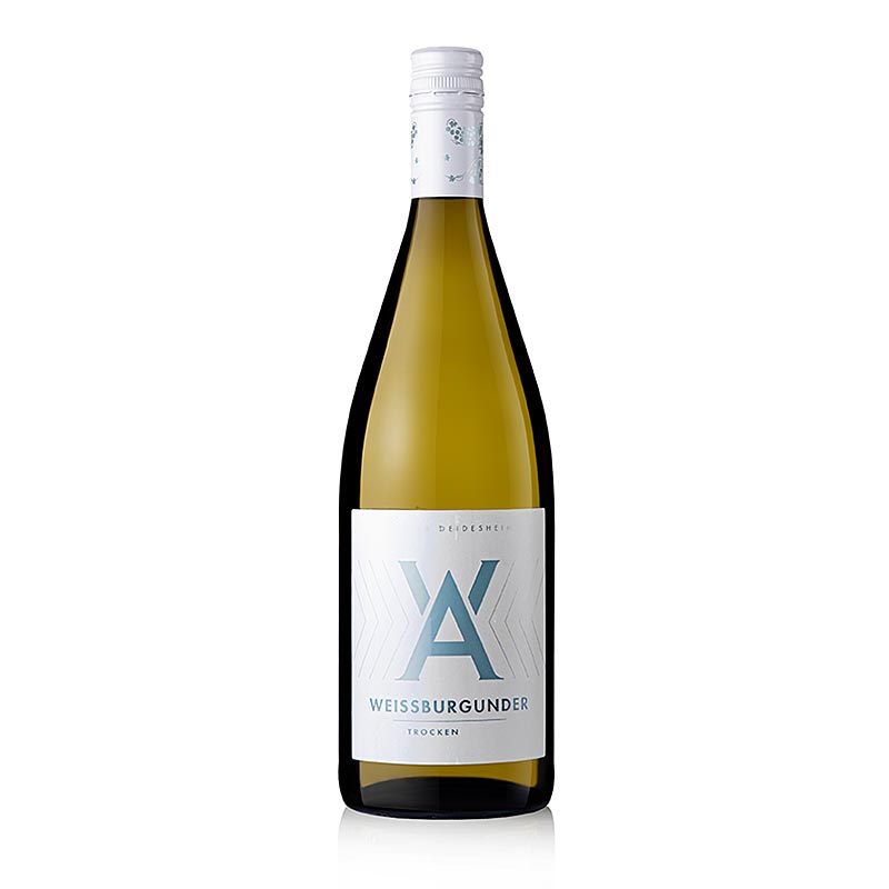 Andres 2023 Weissburgunder wino biale wytrawne QW Pfalz 1,0 litra - 1 l - Butelka Andres 2023 Weissburgunder wino biale wytrawne QW Pfalz 1,0 litra - 1 l - Butelka