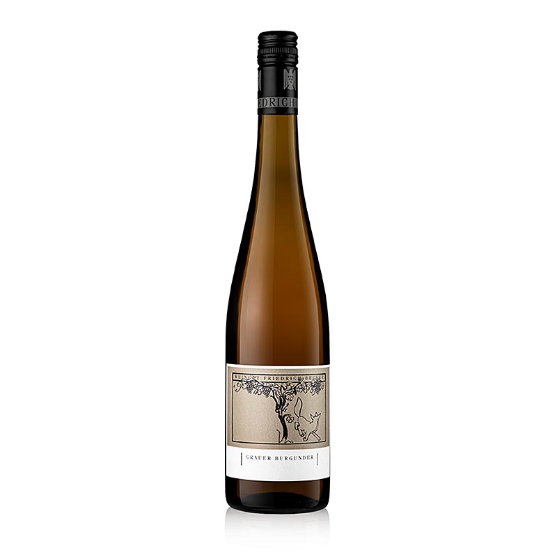 2023 Grauburgunder QW, kering, 12% vol., F. Becker - 750 ml - Botol 2023 Grauburgunder QW, kering, 12% vol., F. Becker - 750 ml - Botol