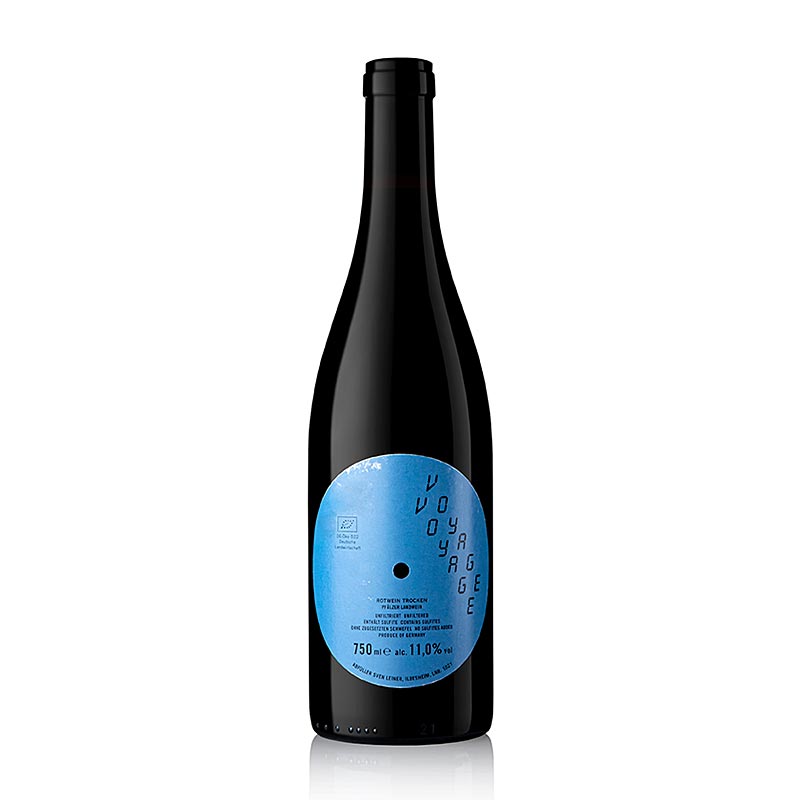 2021 Voyage Voyage Landwein wino czerwone cuvee, wytrawne, 11% obj., Leiner, ORGANICZNE - 750 ml - Butelka 2021 Voyage Voyage Landwein wino czerwone cuvee, wytrawne, 11% obj., Leiner, ORGANICZNE - 750 ml - Butelka