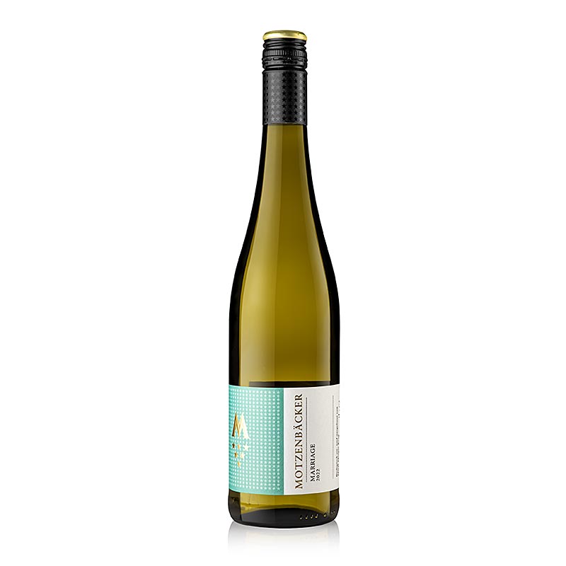 Wino biale slubne 2022, wytrawne, 11,5% obj., Motzenbacker, ORGANICZNE - 750 ml - Butelka Wino biale slubne 2022, wytrawne, 11,5% obj., Motzenbacker, ORGANICZNE - 750 ml - Butelka