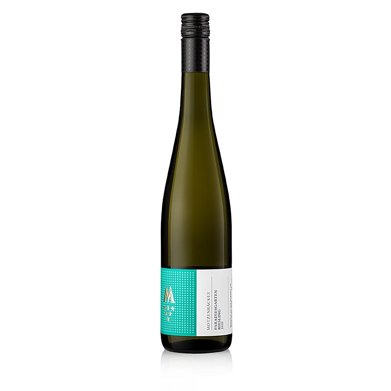 2020 Paradiesgarten Riesling, suchy, 13 % obj., Motzenbacker, BIO - 750 ml - Lahev 2020 Paradiesgarten Riesling, suchy, 13 % obj., Motzenbacker, BIO - 750 ml - Lahev