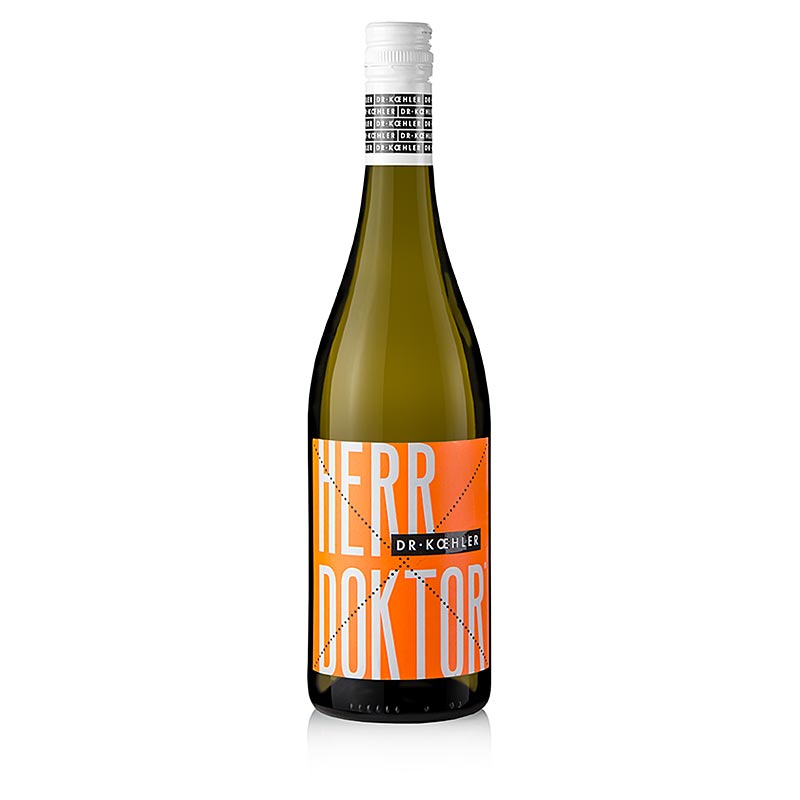 2023 Herr Doktor, wain putih, kering, 11.5% jilid, Dr. Koehler - 750 ml - Botol 2023 Herr Doktor, wain putih, kering, 11.5% jilid, Dr. Koehler - 750 ml - Botol