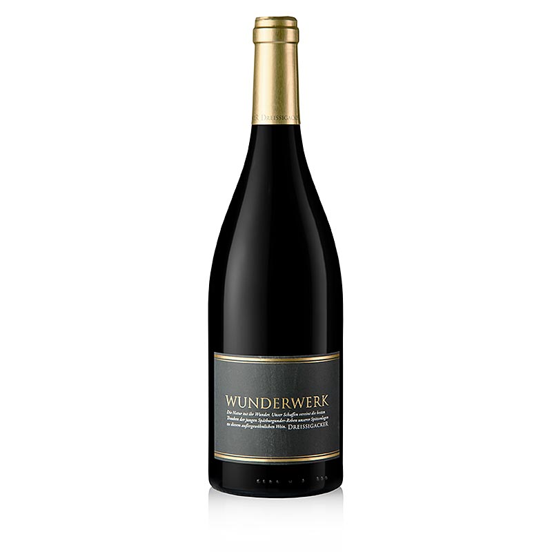 2017 Wunderwerk Spatburgunder, suche, 13,5 % obj., Dreissigacker, BIO - 750 ml - Lahev 2017 Wunderwerk Spatburgunder, suche, 13,5 % obj., Dreissigacker, BIO - 750 ml - Lahev
