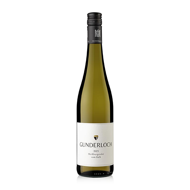 2023 vom Kalk Weisburgunder, wytrawne, 12% obj., Gunderloch, ORGANICZNE - 750 ml - Butelka 2023 vom Kalk Weisburgunder, wytrawne, 12% obj., Gunderloch, ORGANICZNE - 750 ml - Butelka