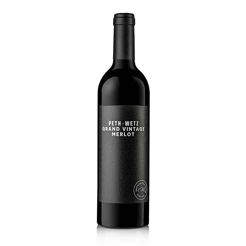 Merlot Grand Vintage 2022, wytrawne, 14,5% obj., Peth-Wetz - 750 ml - Butelka Merlot Grand Vintage 2022, wytrawne, 14,5% obj., Peth-Wetz - 750 ml - Butelka