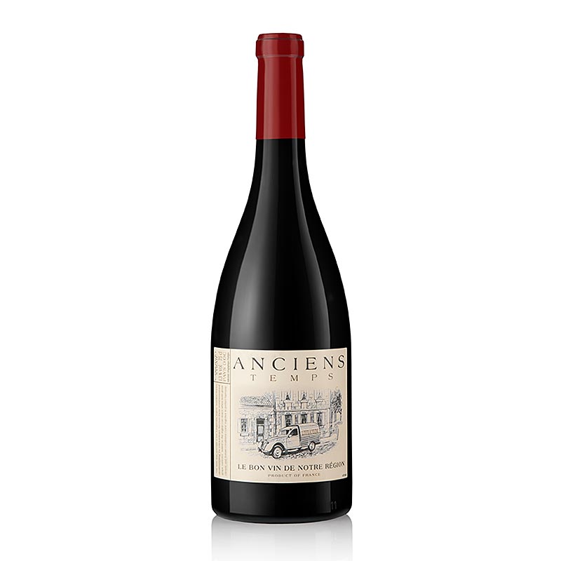 2023 Cabernet Syrah, wain merah, kering, 13.5% vol., Anciens Temps - 750 ml - Botol 2023 Cabernet Syrah, wain merah, kering, 13.5% vol., Anciens Temps - 750 ml - Botol