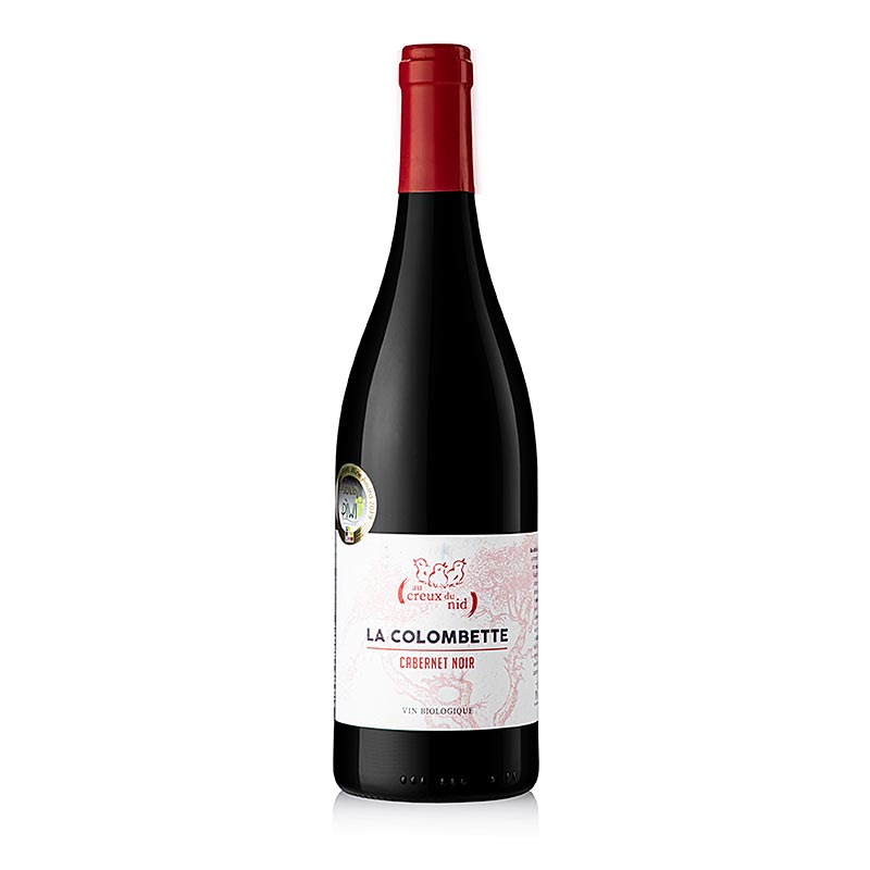 2022 Au Creux du Nid PIWI, wino wytrawne czerwone, 12,5% obj., La Colombette, organiczne - 750 ml - Butelka 2022 Au Creux du Nid PIWI, wino wytrawne czerwone, 12,5% obj., La Colombette, organiczne - 750 ml - Butelka