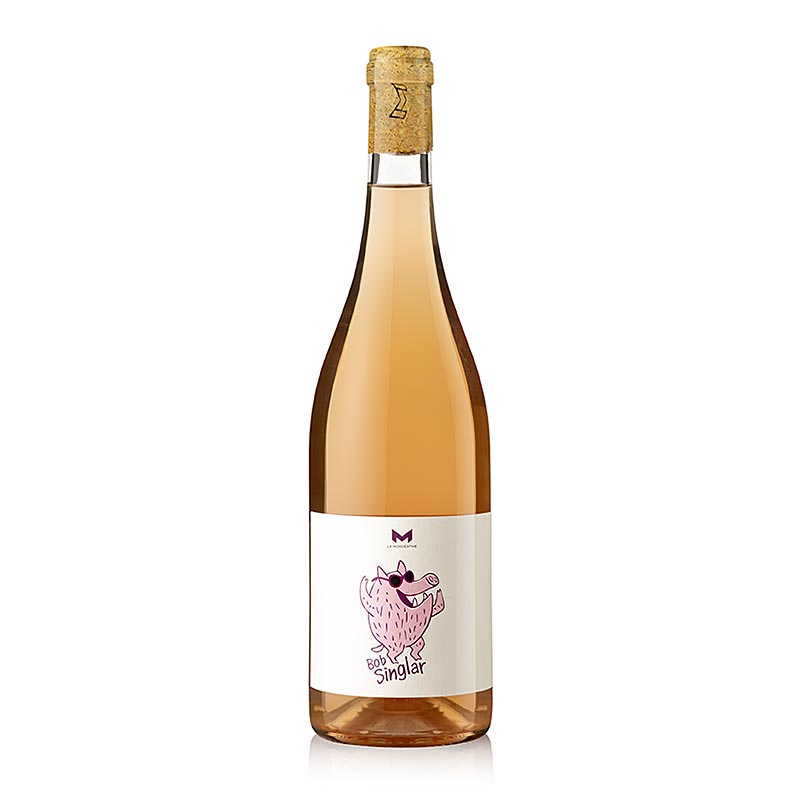 Anggur Rose Bob Singlar 2022, kering, 12% vol., Mongestine, organik - 750 ml - Botol Anggur Rose Bob Singlar 2022, kering, 12% vol., Mongestine, organik - 750 ml - Botol