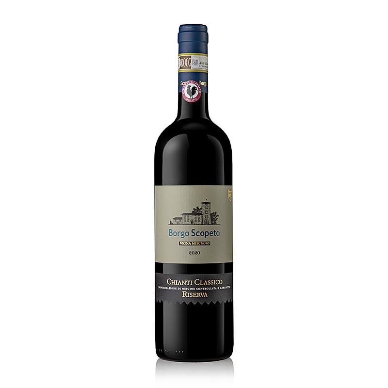 2020 Chianti Classico Riserva Misciano, kuru, %14,5 hacim, Borgo Scopeto - 750 ml - Sise 2020 Chianti Classico Riserva Misciano, kuru, %14,5 hacim, Borgo Scopeto - 750 ml - Sise