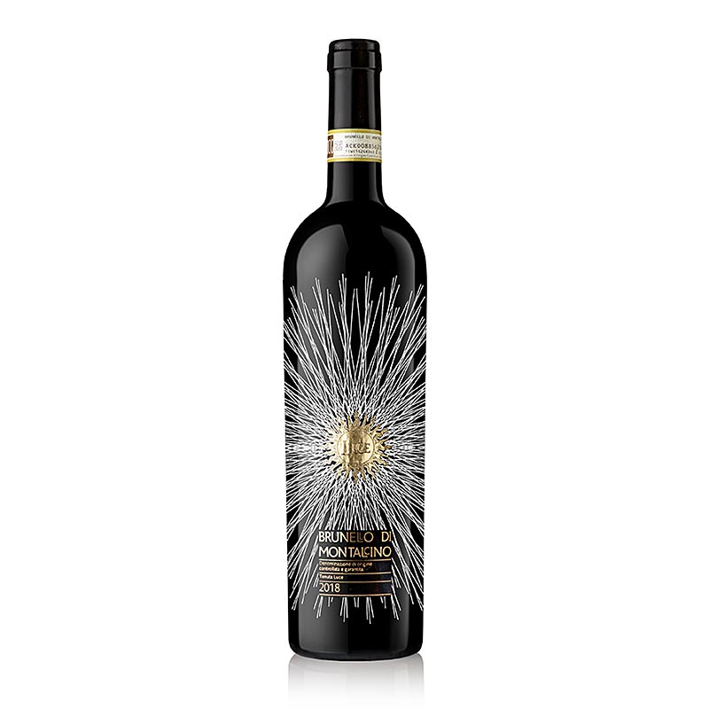 Wino czerwone Brunello di Montalcino 2018, wytrawne, 15% obj., Tenuta Luce - 750 ml - Butelka Wino czerwone Brunello di Montalcino 2018, wytrawne, 15% obj., Tenuta Luce - 750 ml - Butelka