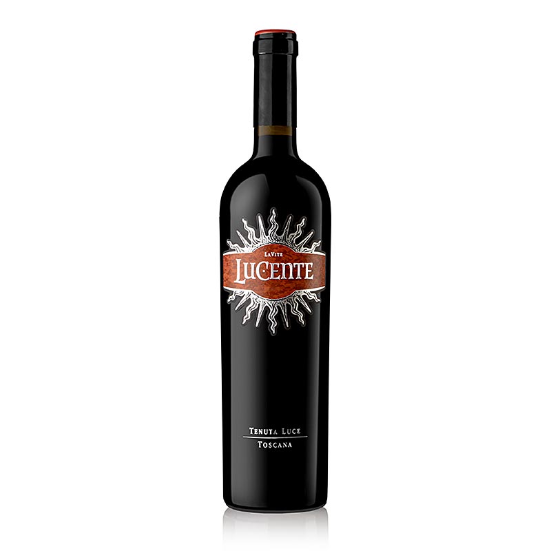 Wino czerwone Lucente 2021, wytrawne, 14% obj., Tenuta Luce - 750 ml - Butelka Wino czerwone Lucente 2021, wytrawne, 14% obj., Tenuta Luce - 750 ml - Butelka