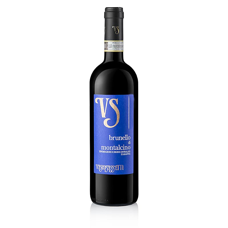 Brunello di Montalcino DOCG 2018, wytrawne, 14,5% obj., Vasco Sassetti - 750 ml - Butelka Brunello di Montalcino DOCG 2018, wytrawne, 14,5% obj., Vasco Sassetti - 750 ml - Butelka