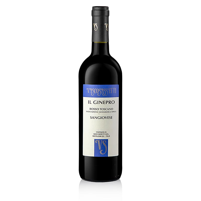 2020 Il Ginepro, wytrawne, 14% obj., Vasco Sassetti - 750 ml - Butelka 2020 Il Ginepro, wytrawne, 14% obj., Vasco Sassetti - 750 ml - Butelka