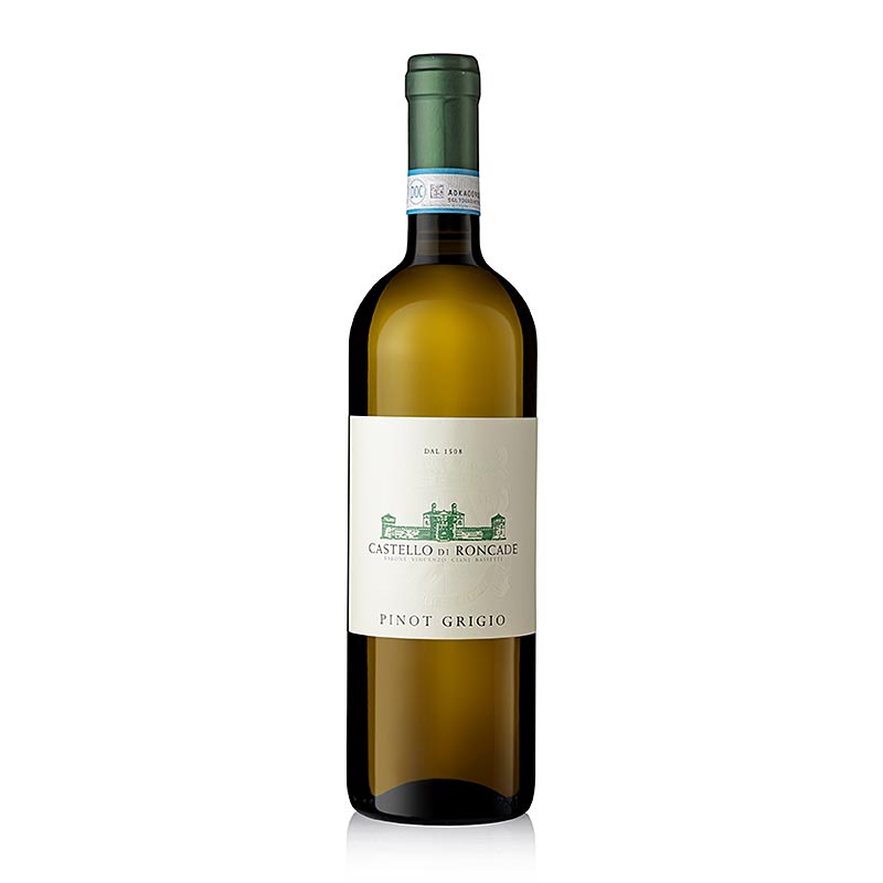 2023 Pinot Grigio, suche, 12,5 % obj., Castello di Roncade - 750 ml - Flasa 2023 Pinot Grigio, suche, 12,5 % obj., Castello di Roncade - 750 ml - Flasa
