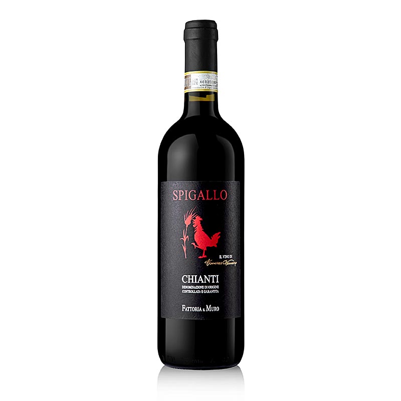 2021 Spigallo Chianti, suche, 13,5 % obj., Fattoria il Muro - 750 ml - Flasa 2021 Spigallo Chianti, suche, 13,5 % obj., Fattoria il Muro - 750 ml - Flasa