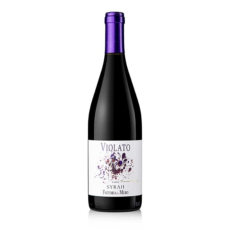 2021 Violato Syrah, wytrawne, 14% obj., Fattoria il Muro - 750 ml - Butelka 2021 Violato Syrah, wytrawne, 14% obj., Fattoria il Muro - 750 ml - Butelka