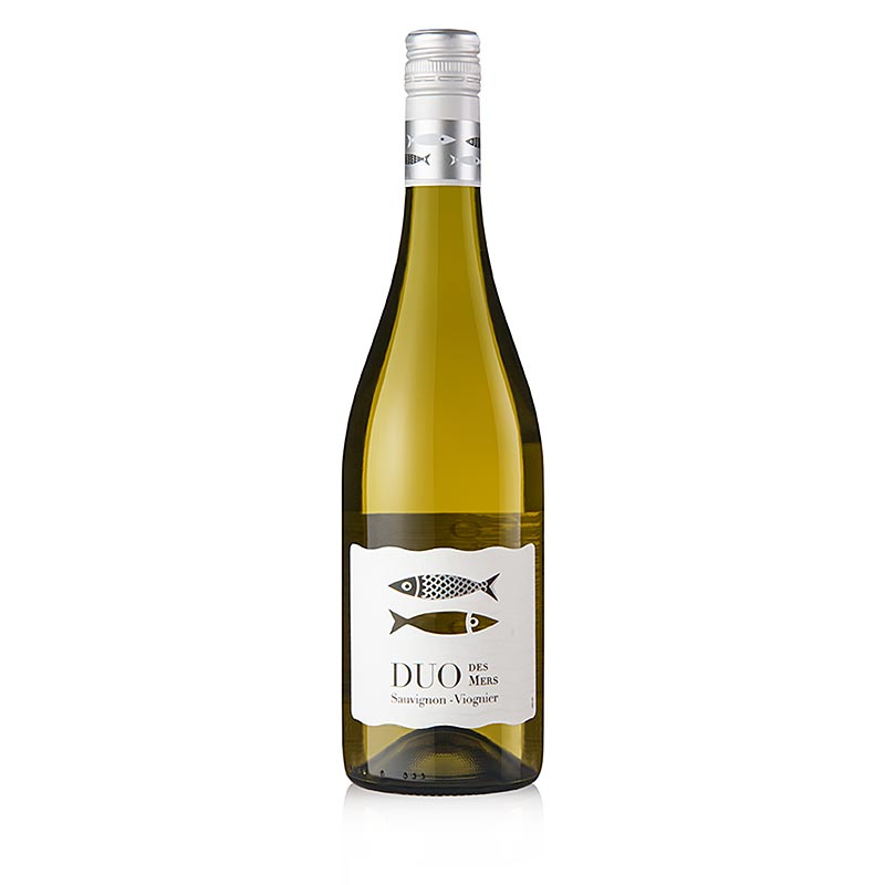2023 Duo des Mers Sauvignon, toerr, 12% vol., Reunis Cebazan, Vegan - 750 ml - Flaske 2023 Duo des Mers Sauvignon, toerr, 12% vol., Reunis Cebazan, Vegan - 750 ml - Flaske