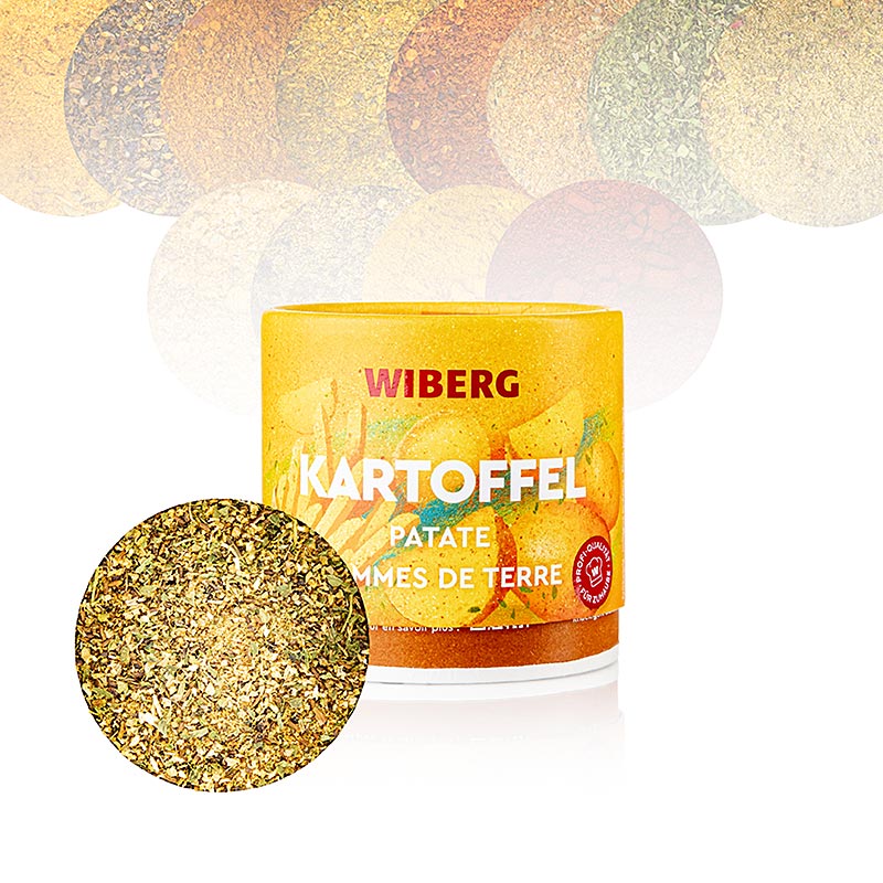 Wiberg potet, krydderblanding - 100 g - Aromaboks
