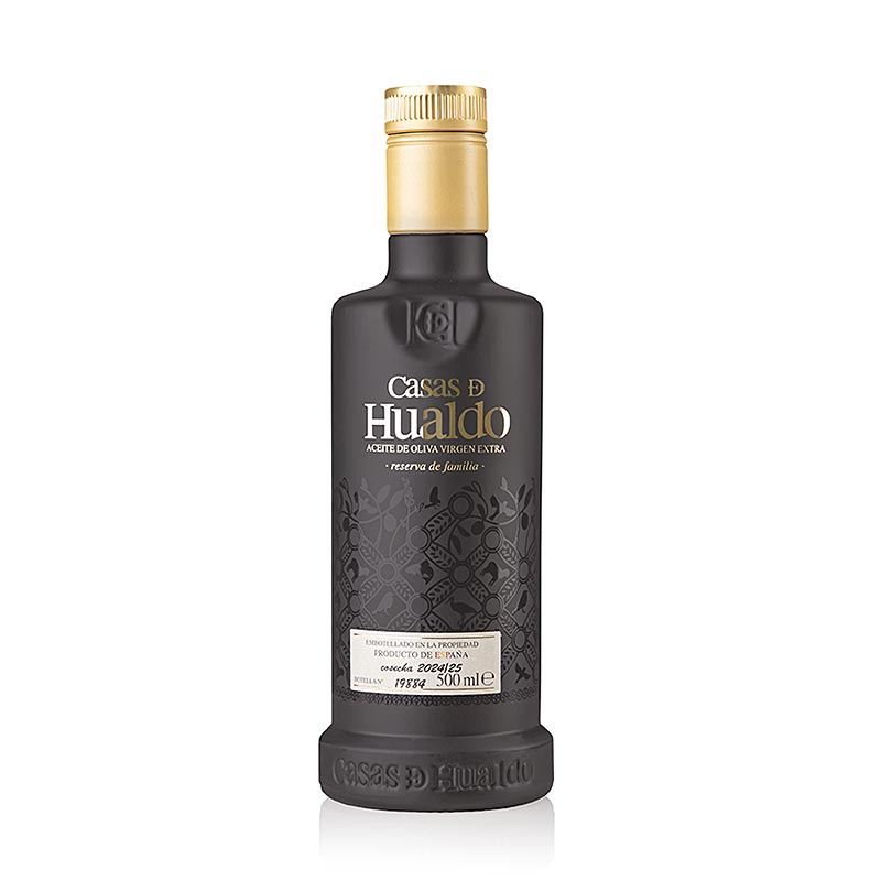 Natives Olivenöl Extra Casas D Hualdo, Reserva De Familia, Cuvee, Spanien - 500 ml - Flasche