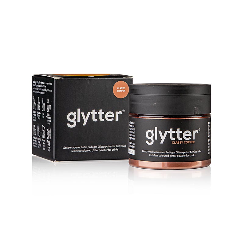 glytter Classy Copper, gida sim tozu, (bakir) - 10 gr - Beden egitimi yapabilir