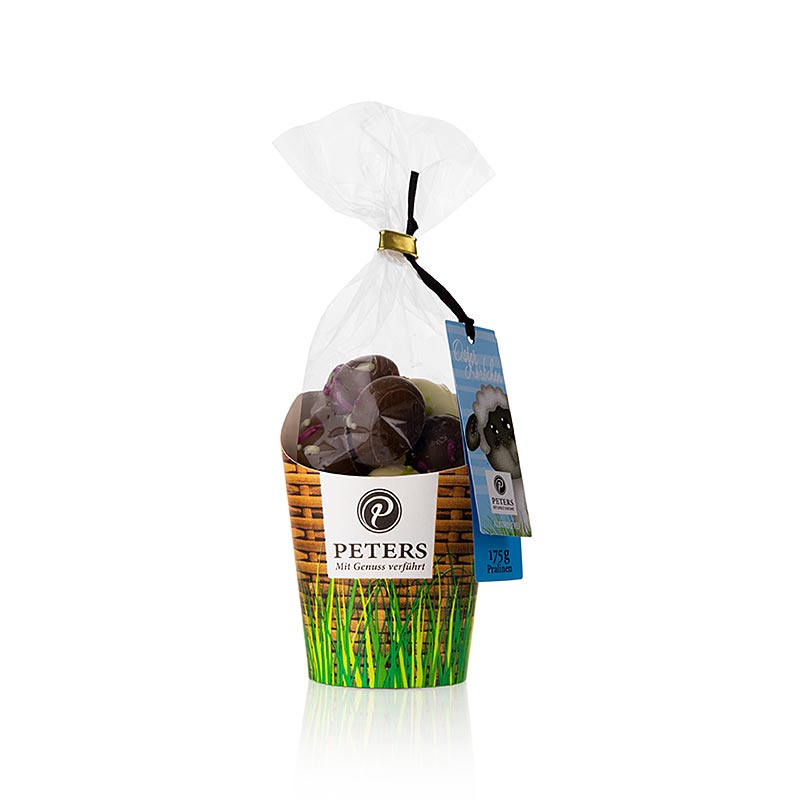 Cestas de Pascoa de chocolate, sem alcool, Peters - 175g - pacote