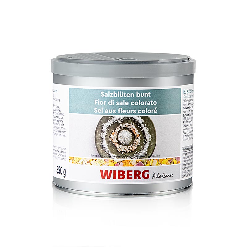 Wiberg tuz cicekleri, renkli - 550 gr - Aroma kutusu