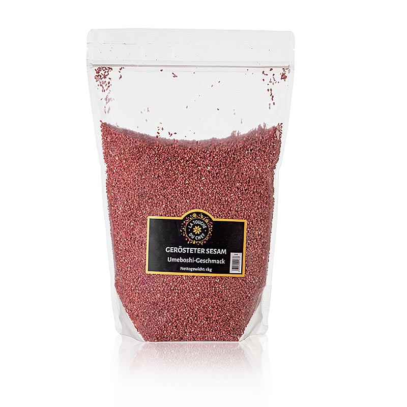 Biji wijen sangrai dengan rasa ume (umeboshi / plum asin) - 1 kg - tas