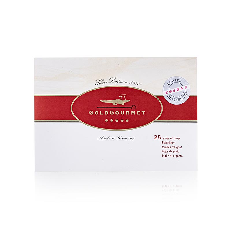 Srebro - brosure sa srebrnim listovima, 80 x 80 mm, E174 - 25 listova - Biljeznica