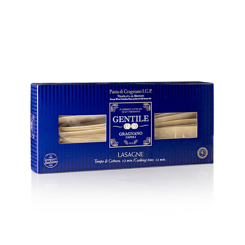 Pastificio Gentile Gragnano IGP - Lasagna plotur - 500g - pakka Pastificio Gentile Gragnano IGP - Lasagna plotur - 500g - pakka