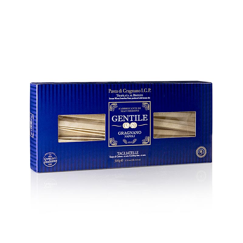 Pastificio Gentile Gragnano IGP - Tagliatelle, meraih perunggu - 500 gram - tas Pastificio Gentile Gragnano IGP - Tagliatelle, meraih perunggu - 500 gram - tas