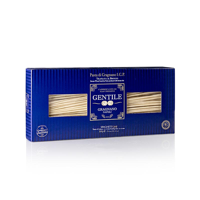 Pastificio Gentile Gragnano IGP - Spaghettone, braz ciagniony - 500g - torba Pastificio Gentile Gragnano IGP - Spaghettone, braz ciagniony - 500g - torba