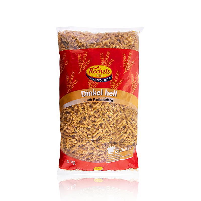 Recheis - Dralli d`epeautre (Fusilli), leger - 3 kg - sac
