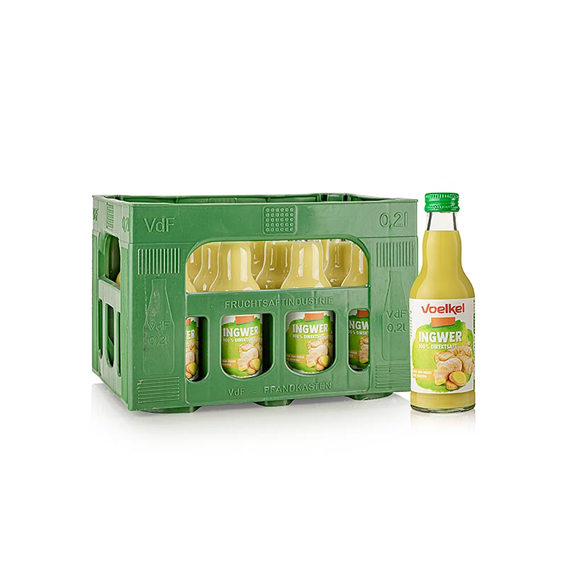 Jus jahe, Voelkel, organik - 2,4 liter, 12x200 ml - Tempat penitipan barang