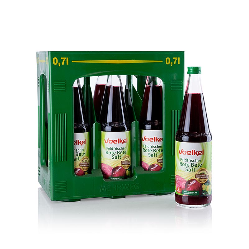 Sok od cvekle, Voelkel, organski - 4,2 l, 6 x 700 ml - Polog