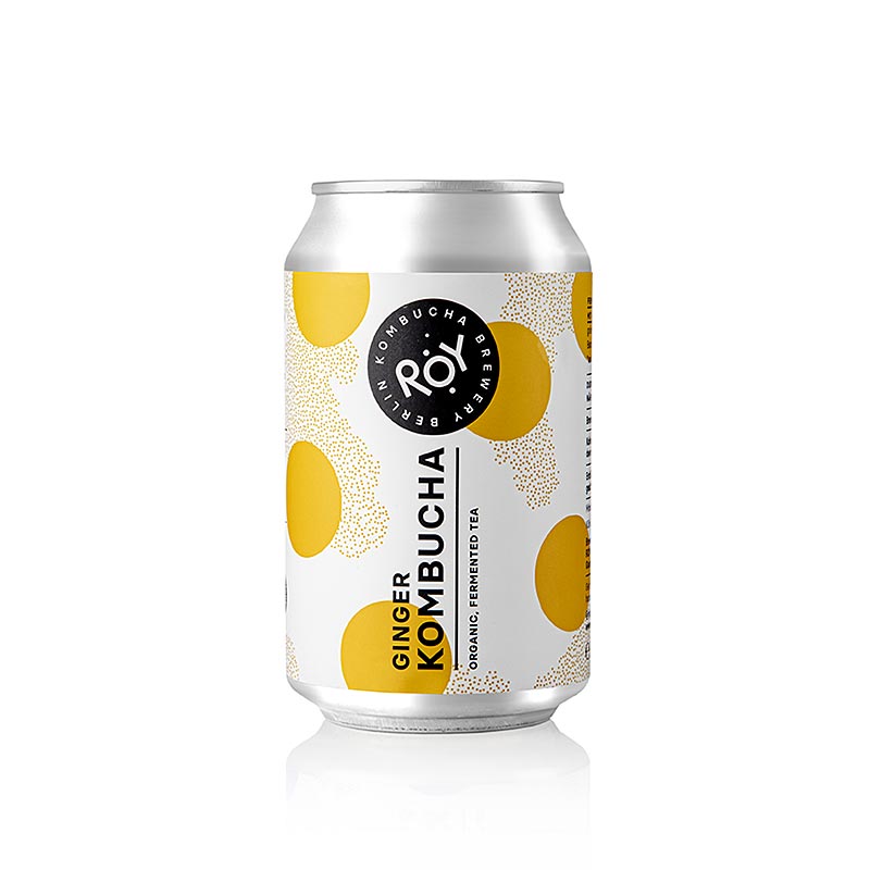 ROY Ginger Kombucha Berlin, ORGANSKI - 330ml - mogu