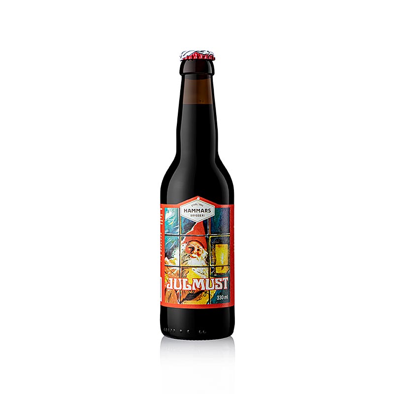 Hammars Julmust - malt aromali mesrubat, Isvec - 4,62 lt, 14 x 330 ml - Karton Hammars Julmust - malt aromali mesrubat, Isvec - 4,62 lt, 14 x 330 ml - Karton