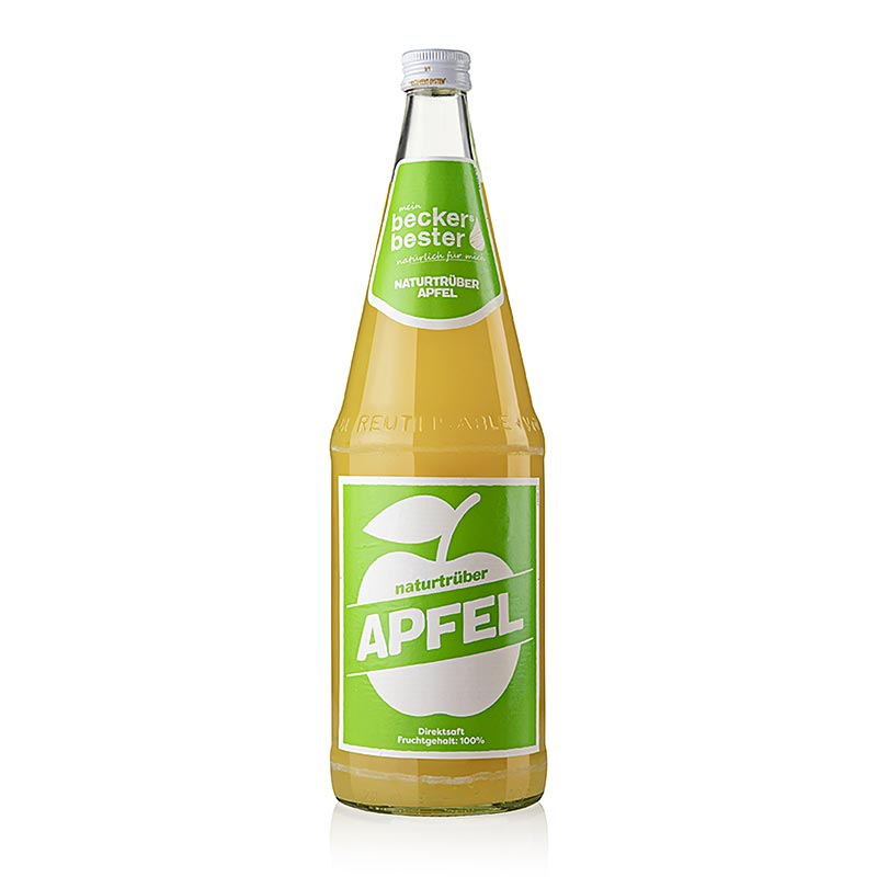 Jus epal, semula jadi mendung - 1 liter - Botol