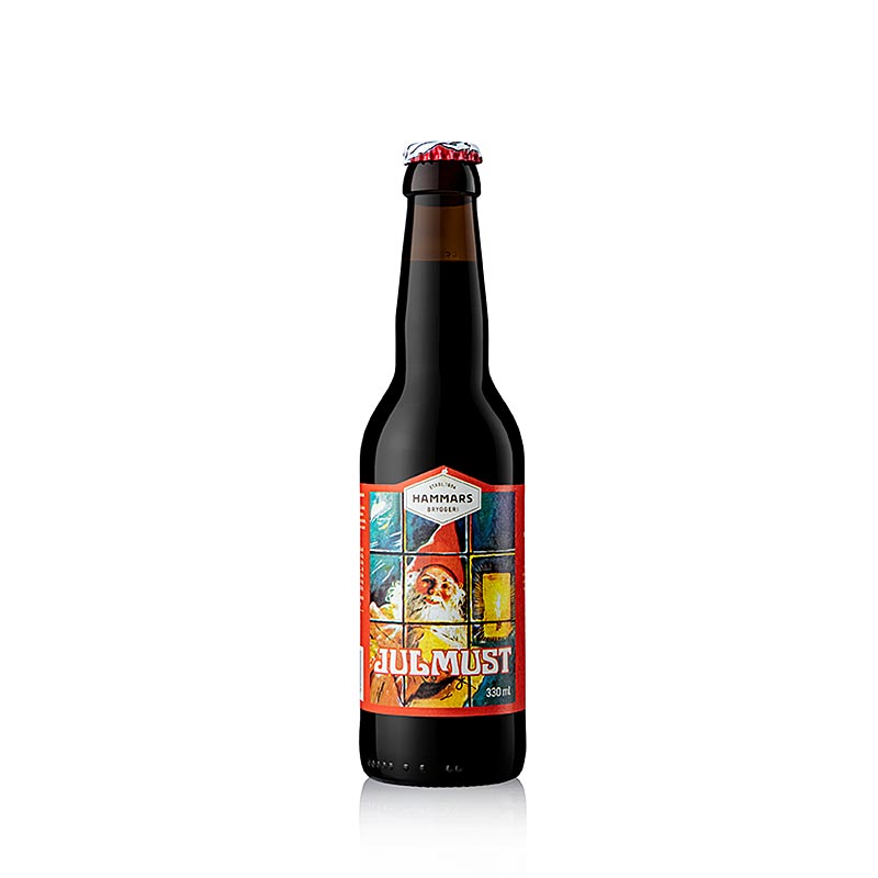 Hammars Julmust - malt aromali mesrubat, Isvec - 330ml - Sise Hammars Julmust - malt aromali mesrubat, Isvec - 330ml - Sise