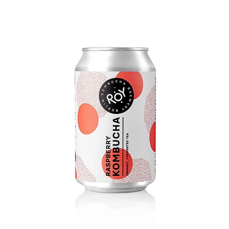 ROY Raspberry Kombucha Berlin, ORGANSKI - 330 ml - moze
