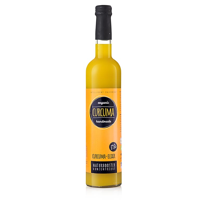 Elixir de curcuma, Obsthof Retter, BIO - 500 ml - Bouteille Elixir de curcuma, Obsthof Retter, BIO - 500 ml - Bouteille