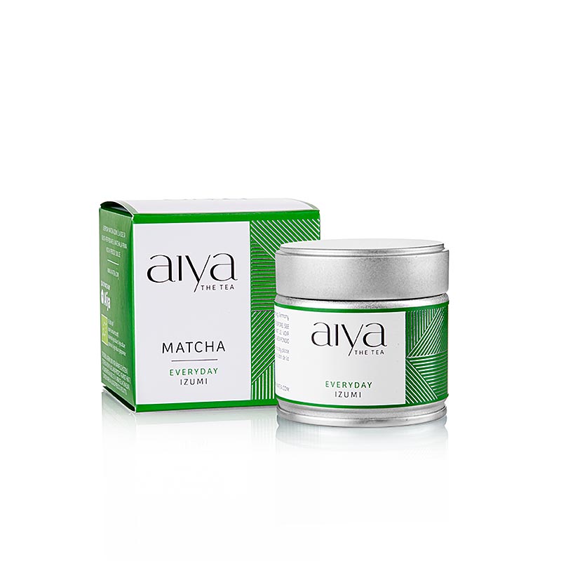 AIYA Matcha Izumi, groene thee in ceremoniekwaliteit, biologisch - 30 gram - blikken AIYA Matcha Izumi, groene thee in ceremoniekwaliteit, biologisch - 30 gram - blikken
