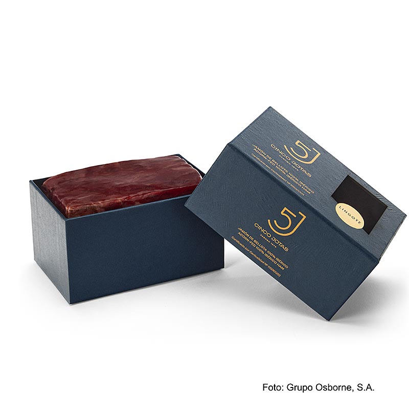Cinco Jotas - 100% ham Iberico yang diberi makan acorn, tanpa tulang - 450g - kadbod Cinco Jotas - 100% ham Iberico yang diberi makan acorn, tanpa tulang - 450g - kadbod