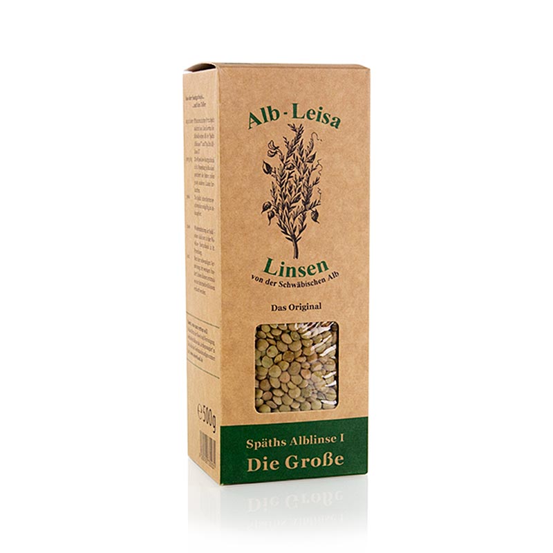 Linser, Spaths groenne Alb linser I De Store, OEKOLOGISKE - 500 g - bag