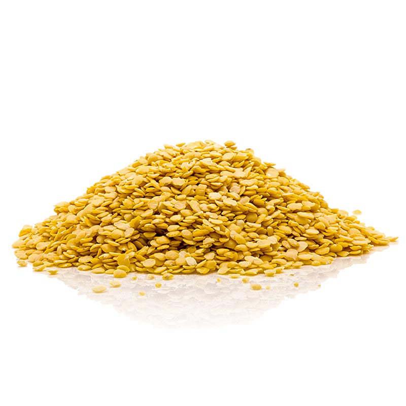 Luomukeltaiset linssit - 1 kg - laukku Luomukeltaiset linssit - 1 kg - laukku