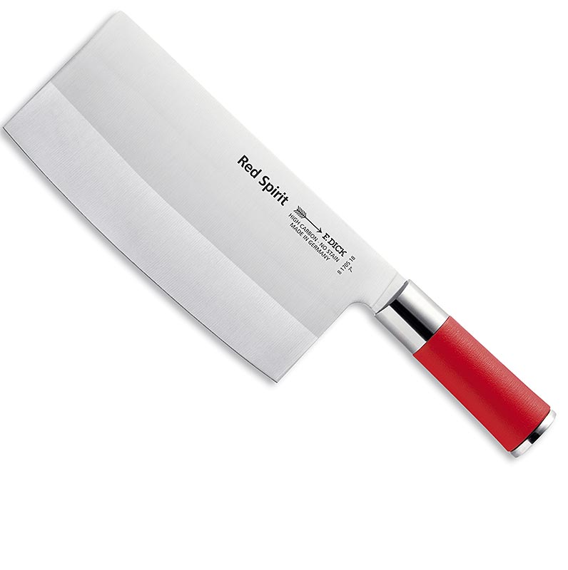 Série Red Spirit, couteau de chef chinois Hacher, 18cm, DICK - 1 pc - boîte