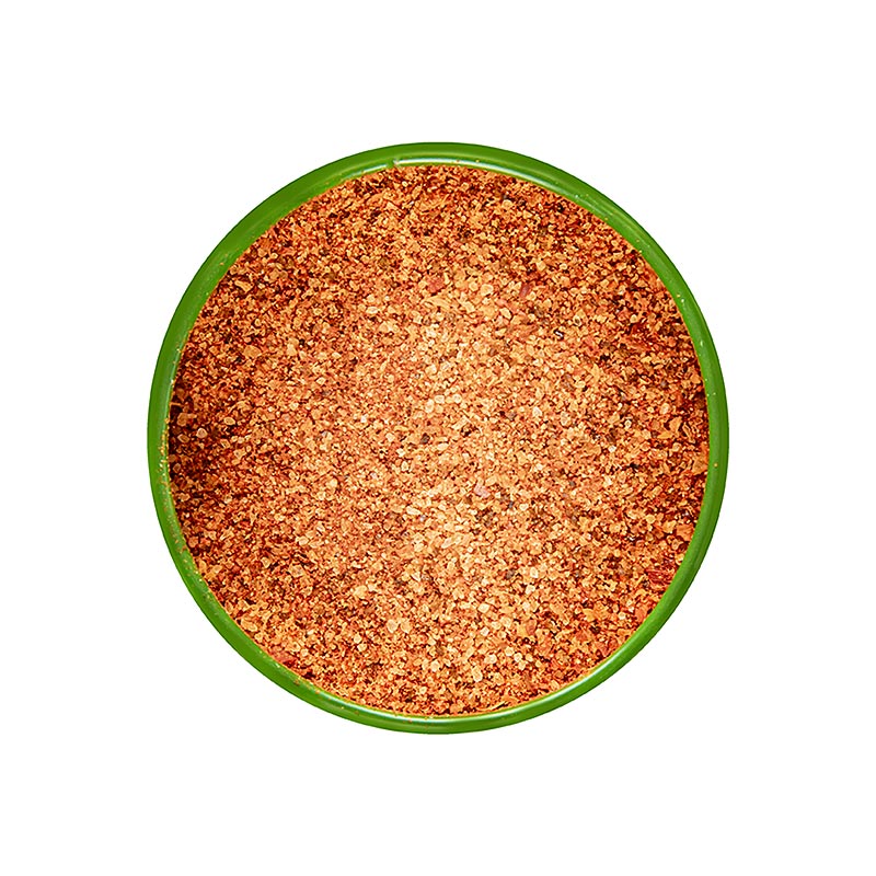 Roeget chilisalt, Old Spice Office - 130 g - kan